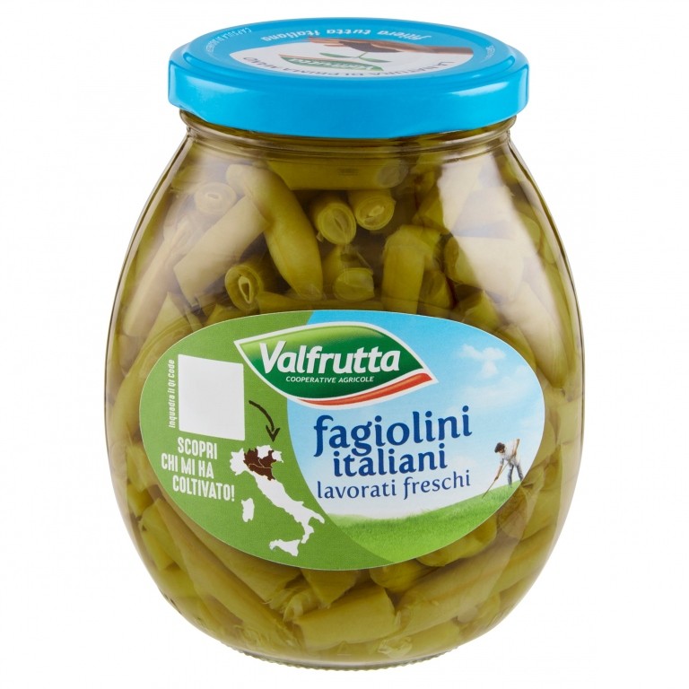 FAGIOLINI FINI VALFRUTTA VETRO GR.370