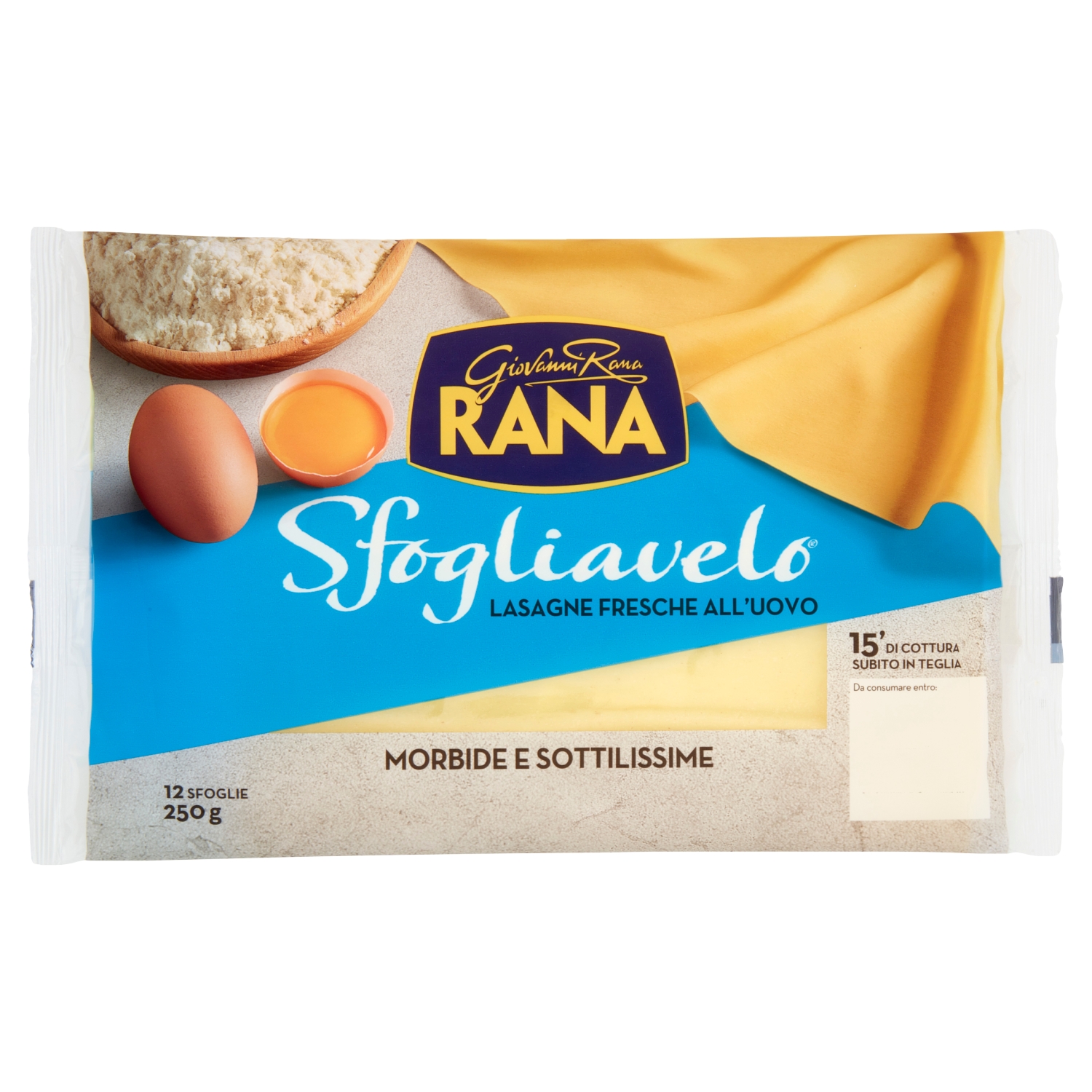 RANA SFOGLIAVELO LASAGNE ALL'UOVO GR.250