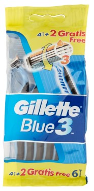 GILLETTE BLUEIII USA&GETTA PZ.4+2