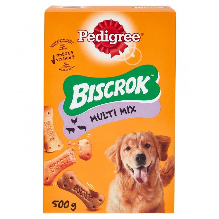 PEDIGREE MULTI BISCROCK 500GR.SCATOLA