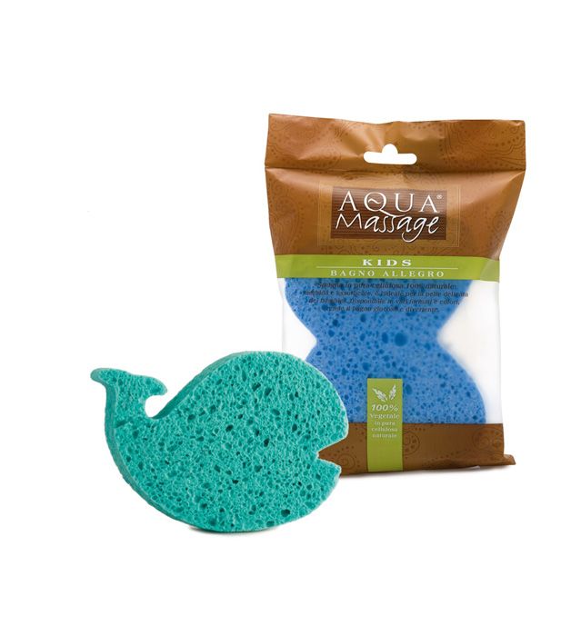 AQUA MASSAGE SPUGNA BABY BAGNO ALLEGRO ART.946