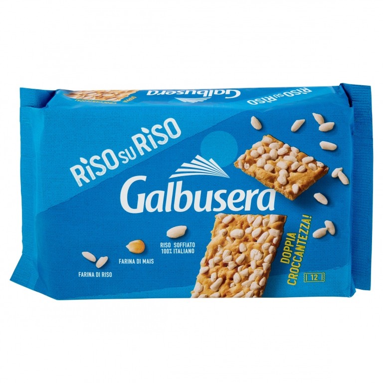 CRACKERS GALBUSERA RISOSURISO S/COLEST.GR.380