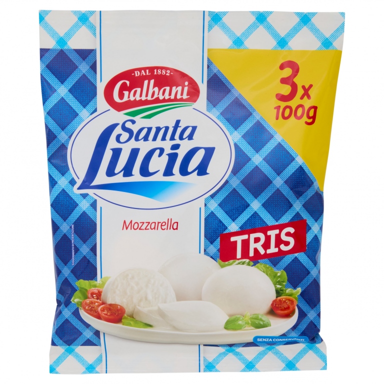 MOZZARELLA S.LUCIA GR.100X3