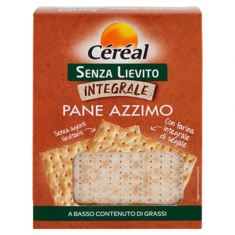 PANE CROCCANTE INTEGRALE CEREAL 180GR