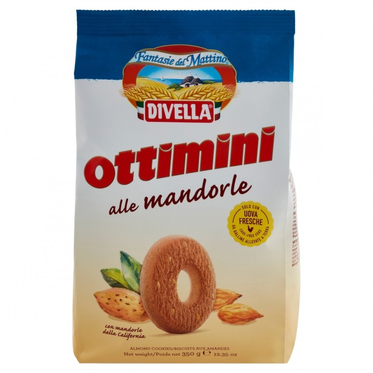 BISC. DIVELLA OTTIMINI MANDORLE GR.350