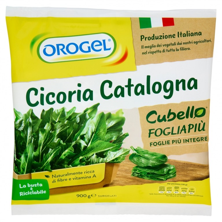 OROGEL CICORIA FOGLIA PIU' GR.900