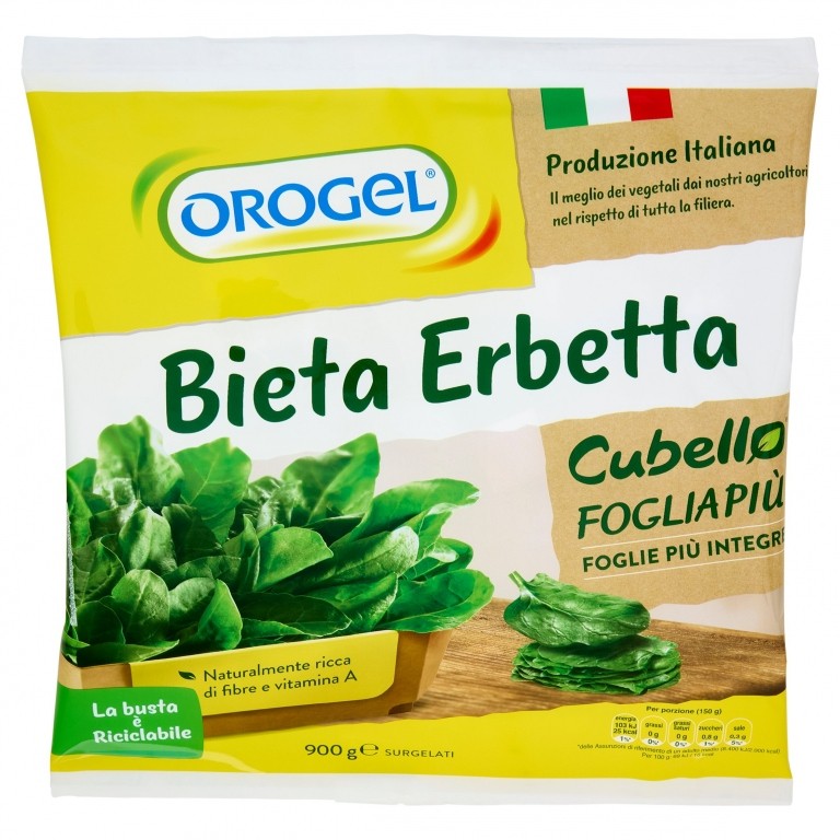 BIETA ERBETTA FOGLIAPIU' OROGEL GR.900