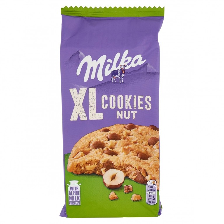 MILKA COOKIE NUT XL GR.184