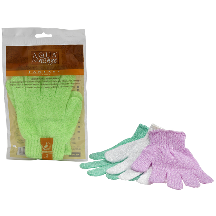 AQUA MASSAGE GUANTO ESFOLIANTE PZ.2 ART.966