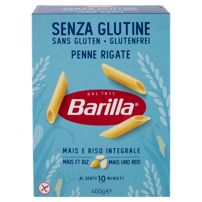 PASTA BARILLA S/GLUTINE PENNE R.GR.400
