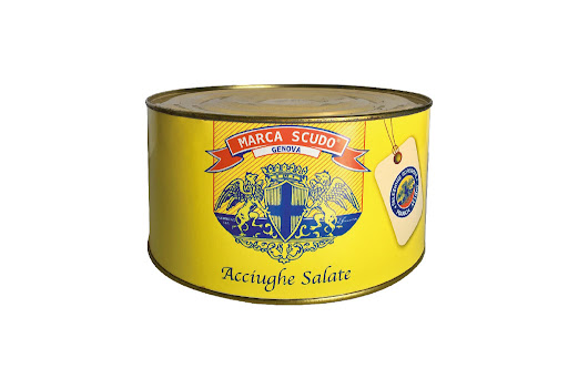 ACCIUGHE SALATE KG.5 SCUDO UNIFRIGO 2°BARRA 14-15