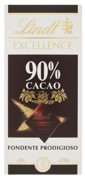 LINDT TAV.EXCELLENCE 90% CACAO GR100