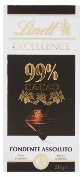 LINDT TAV.EXCELLENCE 99% CACAO GR50