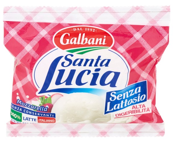 MOZZARELLA SENZA LATTOSIO S.LUCIA GR.100