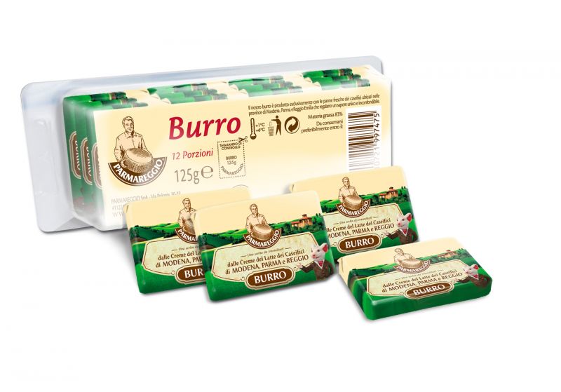 BURRO PARMAREGGIO PORZIONATO GR.10,4X12PZ