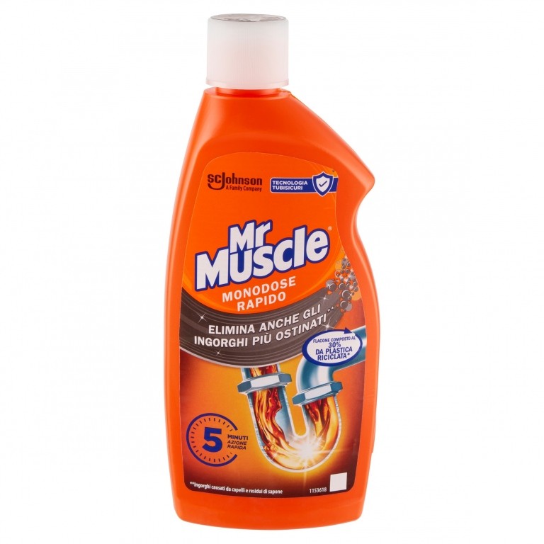 MR.MUSCOLO TUBI E SCARICHI MONODOSE IN GEL ML.500