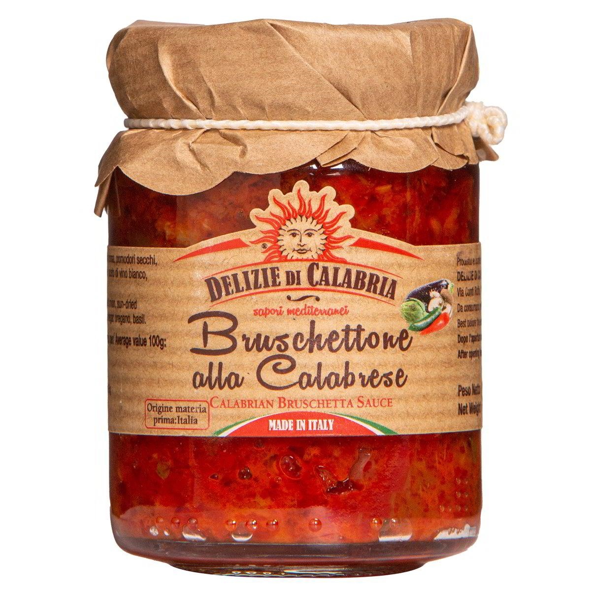 DELIZIE CALAB.BRUSCHETTONE ALLA CALABRESE GR.90