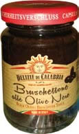 DELIZIE CALAB.BRUSCHETTONE OLIVE NERE GR90