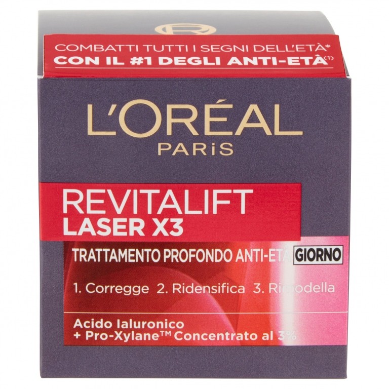 L'OREAL CREMA REVITALIFT LASER X3 GIORNO ML.50