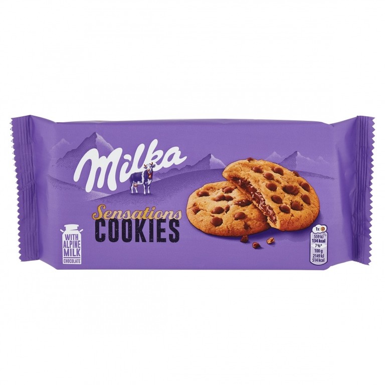 MILKA COOKIE SENSATION COOKIEFILLED GR.156