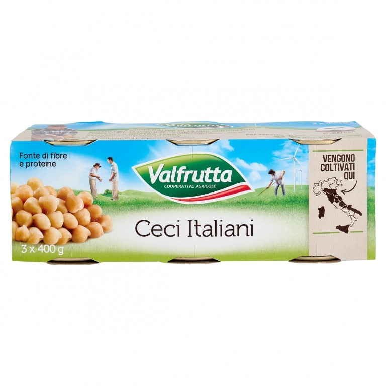 CECI VALFRUTTA LATT. GR.400X3