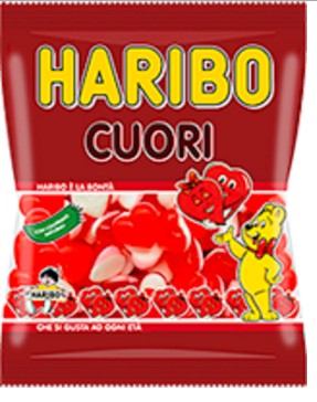 CARAMELLE HARIBO CUORI GR.80 BS