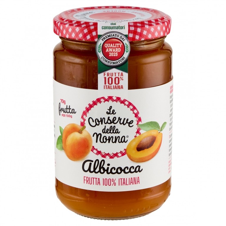 CONFETTURA CONSERVE NONNA ALBICOCCA GR.330