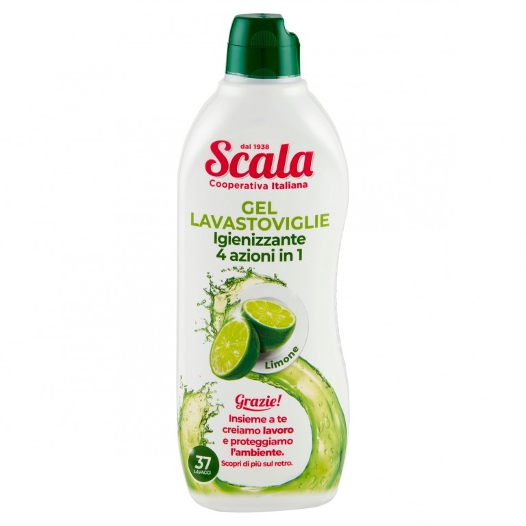 SCALA GEL LAVASTOVIGLIE GEL ML.750 LIMONE