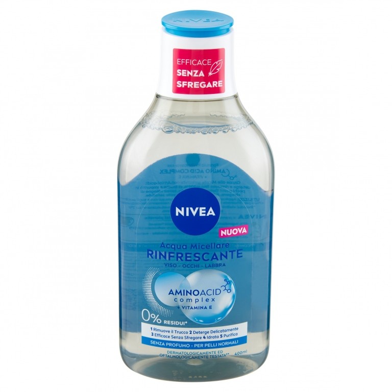 ACQUA MICELLARE NIVEA PELLE NORMALE ML.400