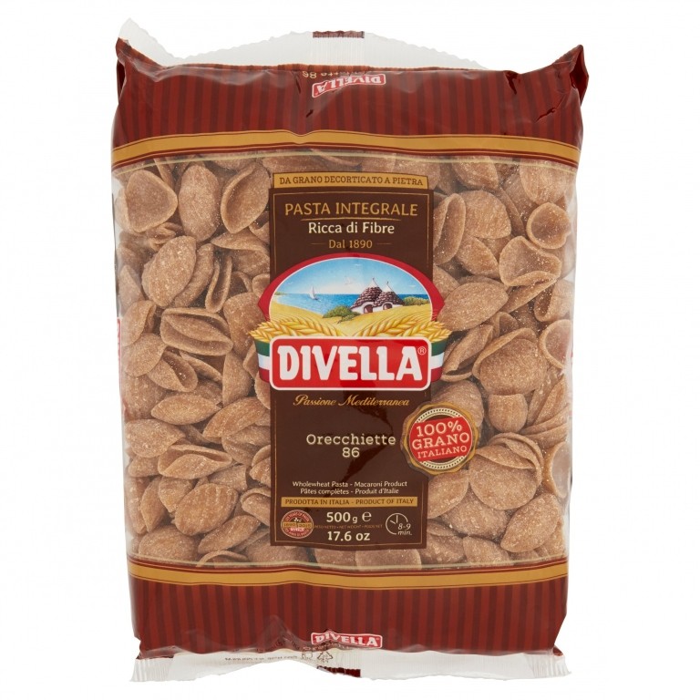 PASTA DIVELLA INTEGRALE ORECCHIETTE GR.500