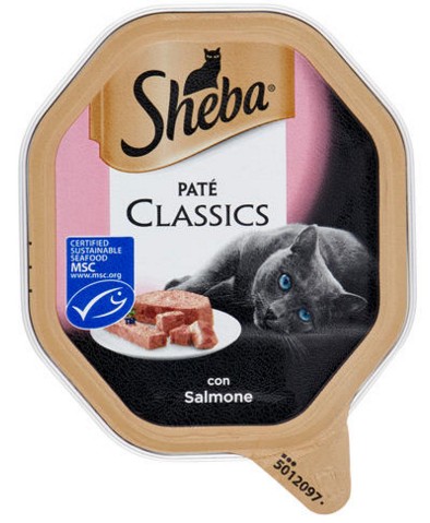 SHEBA PATE'CLASSIC SALMONE GR.85