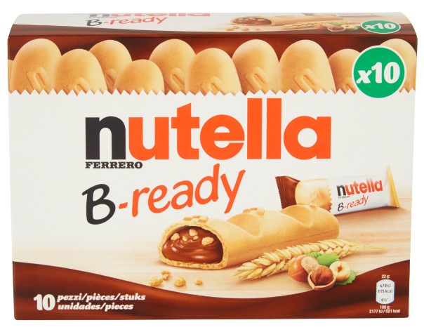 FERRERO NUTELLA BREADY T.10