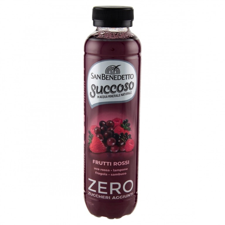 SUCCOSO S.BENED.ZERO FRUTTI ROSSI CL.40 PET