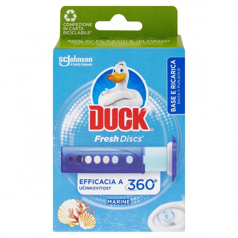 DUCK FRESH DISCS BASE MIX MARINE LIME