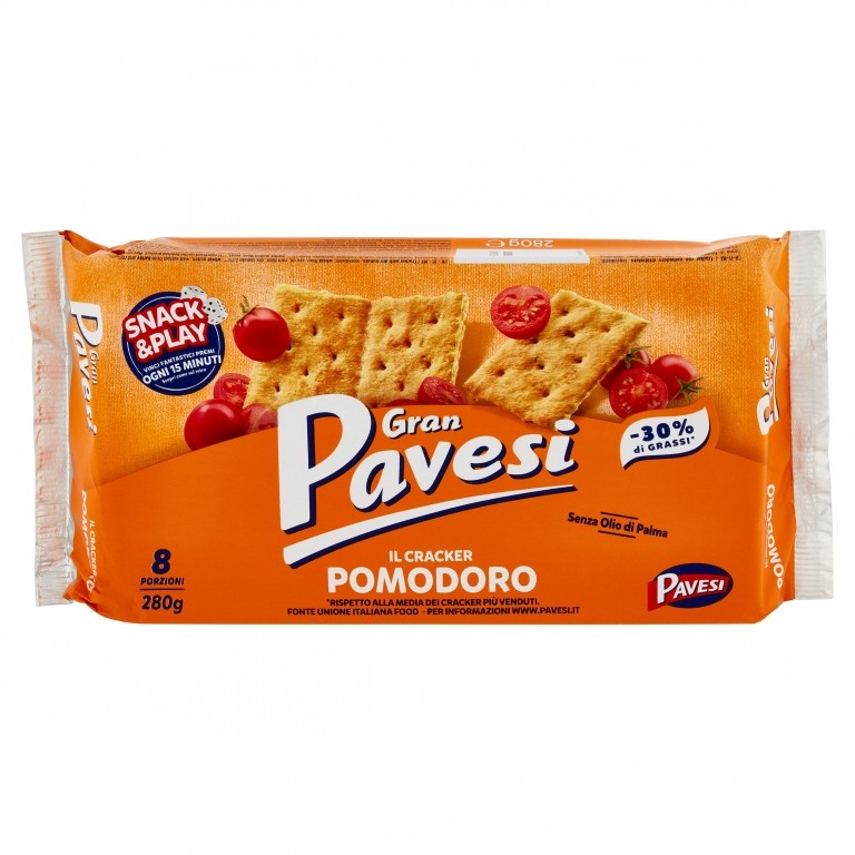 CRACKERS GRAN PAVESI POMOD.GR.280