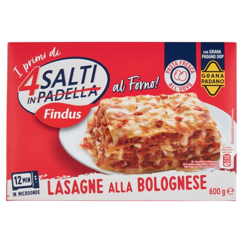 LASAGNE ALLA BOLOGNESE FINDUS GR.600
