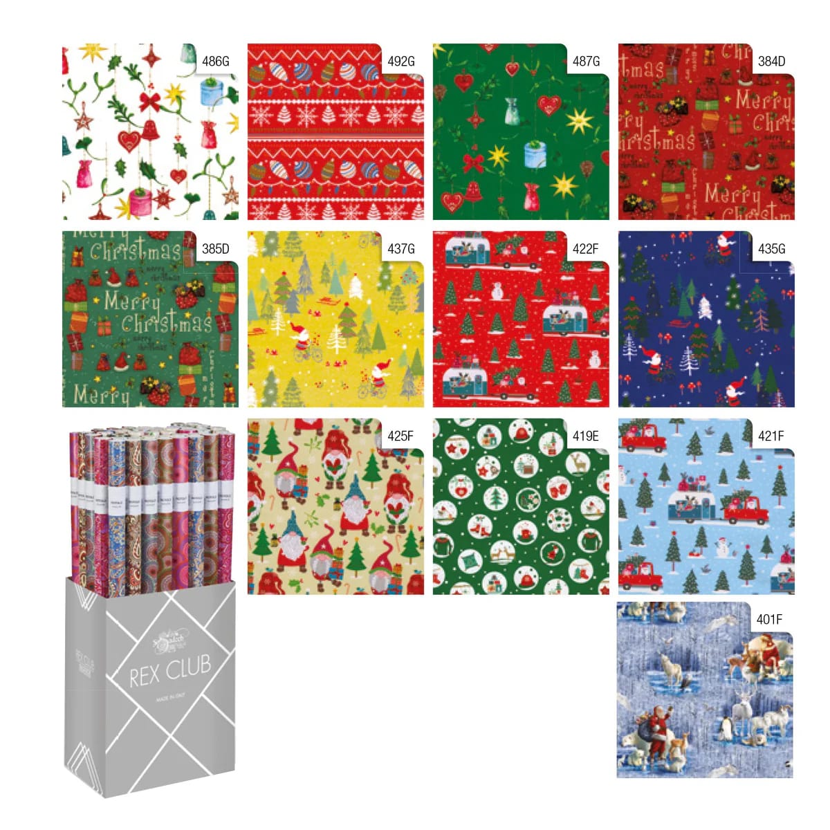 ROTOLO CARTA ALLEGRA 2X0,70 NATALE