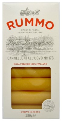 PASTA RUMMO N.176 CANNELLONI ALL'UOVO GR.250