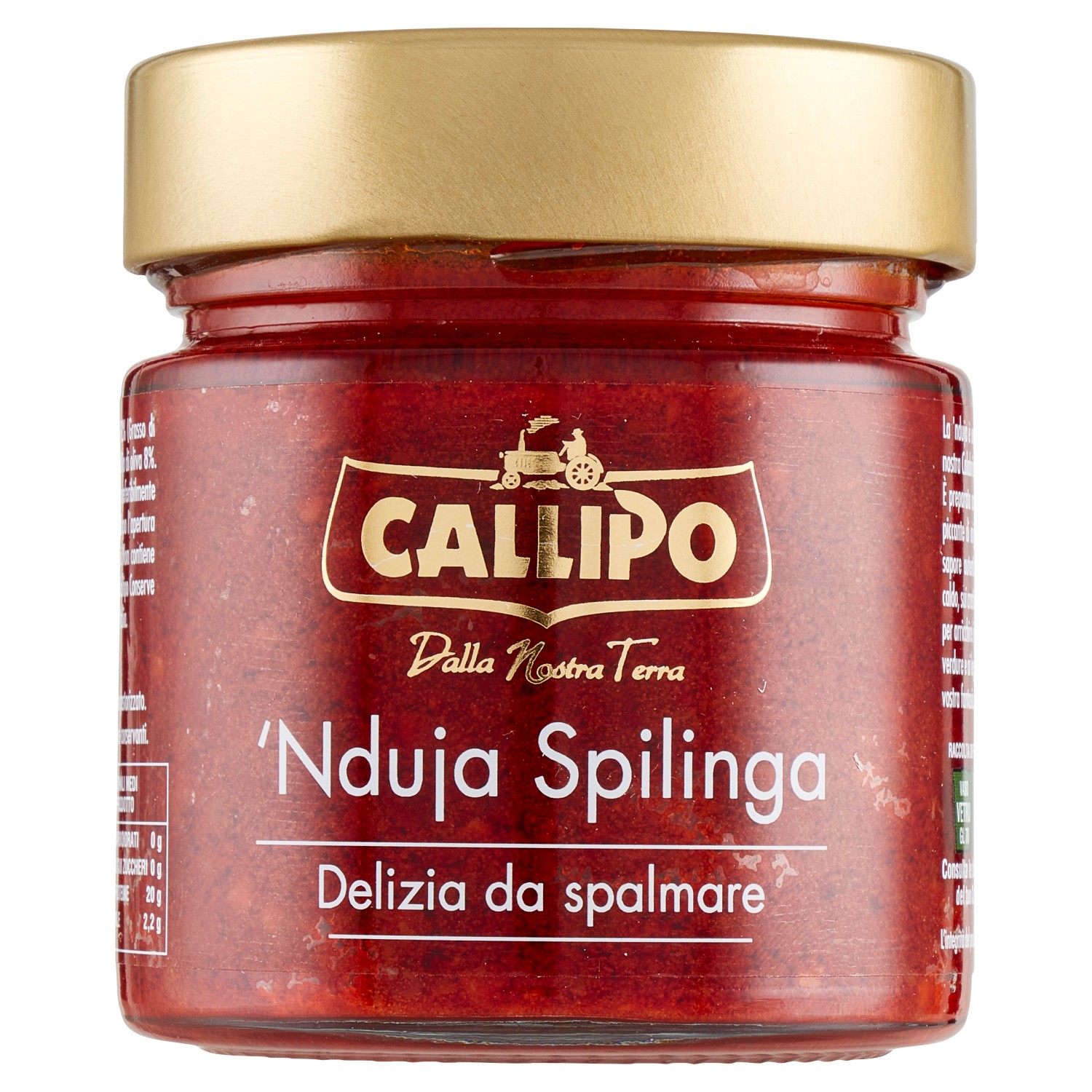 CALLIPO NDUJA DI SPILINGA GR.200 VASO