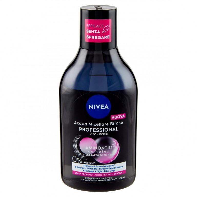 ACQUA MICELLARE NIVEA PROFESSIONAL BIFASE ML.400