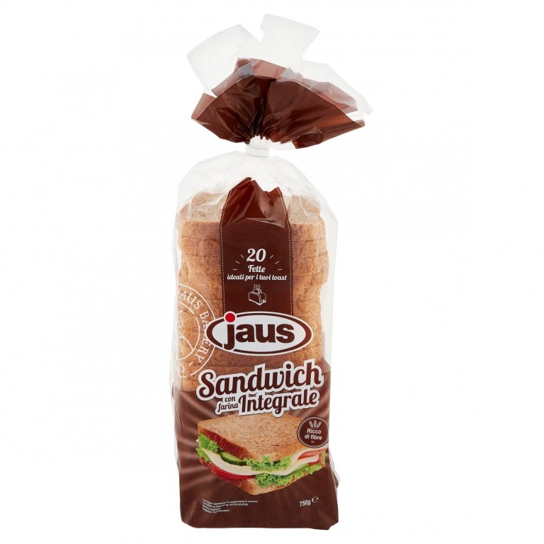 PANE SANDWICH INTEGRALE LONGO GR.700
