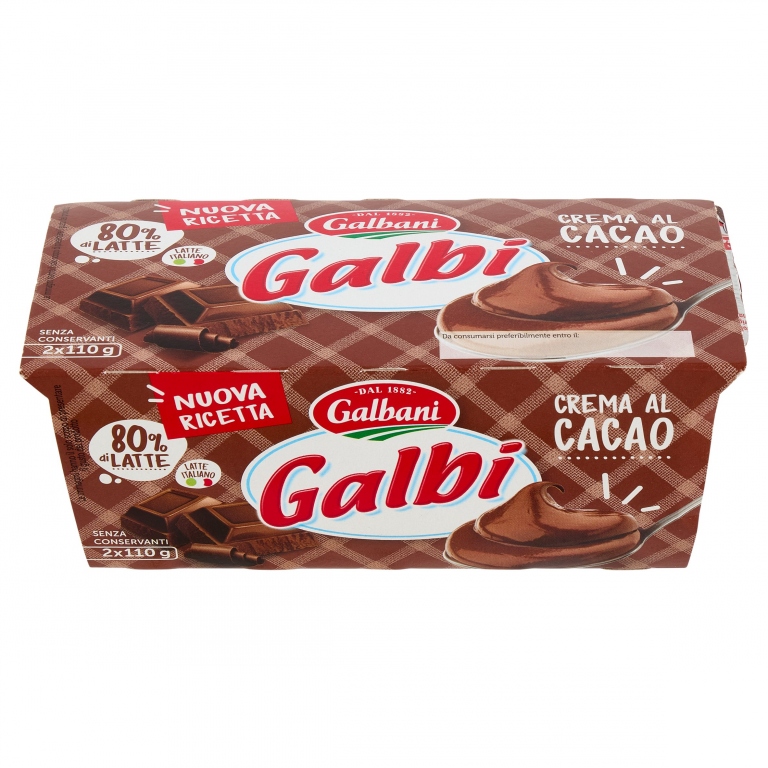 GALBI BONTA'LATTE CACAO GR.110X2