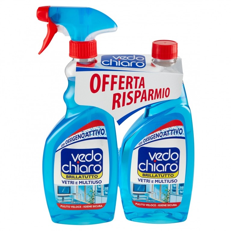 VEDOCHIARO SPRAY+RICARICA ML.500X2 OSSIGENO ATTIVO