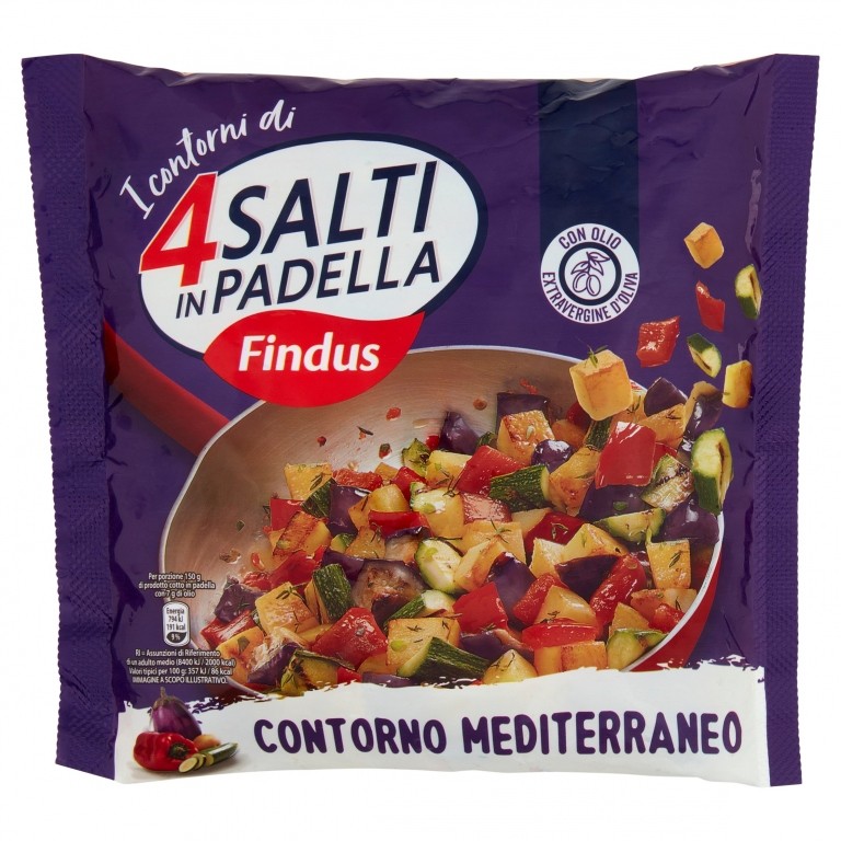 4 SALTI IN PADELLA CONTORNO MEDIT.FINDUS
