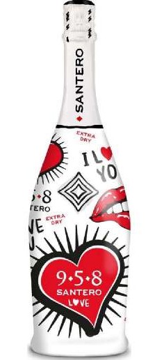 SPUMANTE SANTERO 958 LOVE EXTRADRY CL.75
