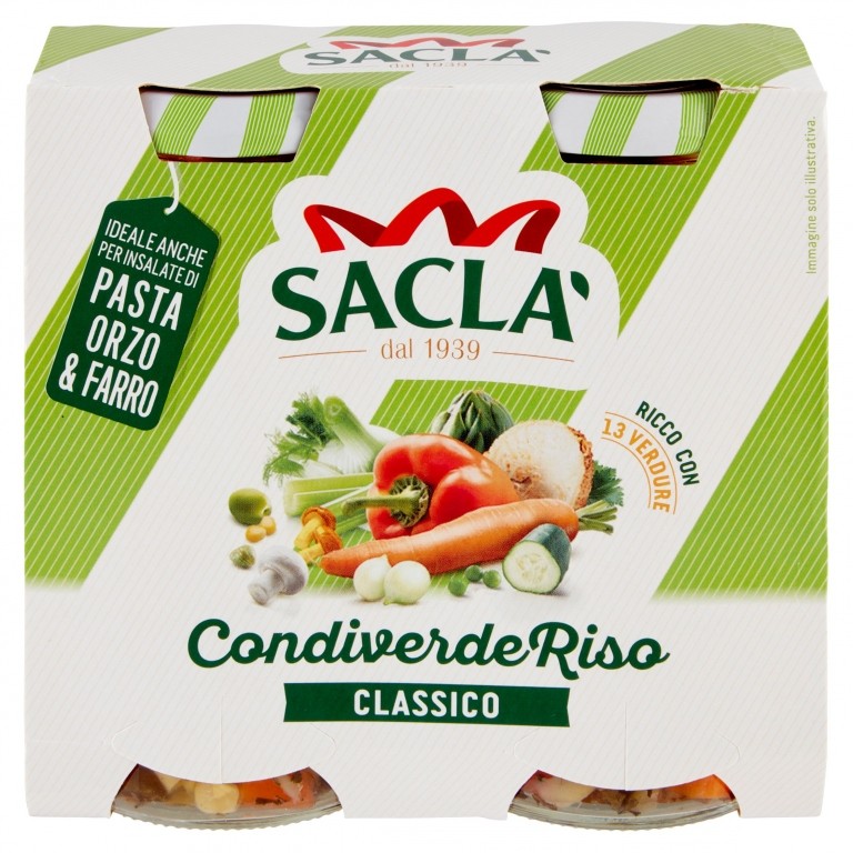 CONDIRISO CONDIVERDE SACLA' CLASSICO GR.290X2