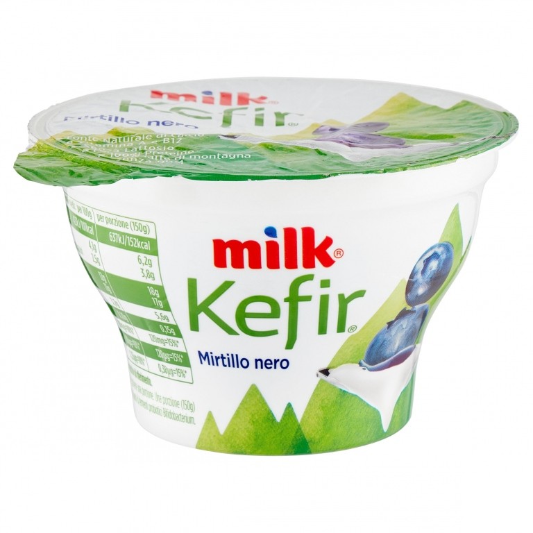 YOGURT MILK KEFIR MIRTILLO GR.150