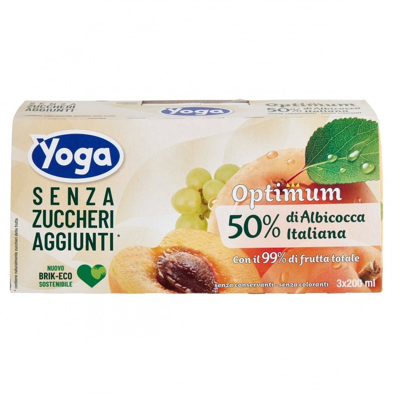 SUCCHI YOGA ALBICOCCA S/Z BK ML.200X3