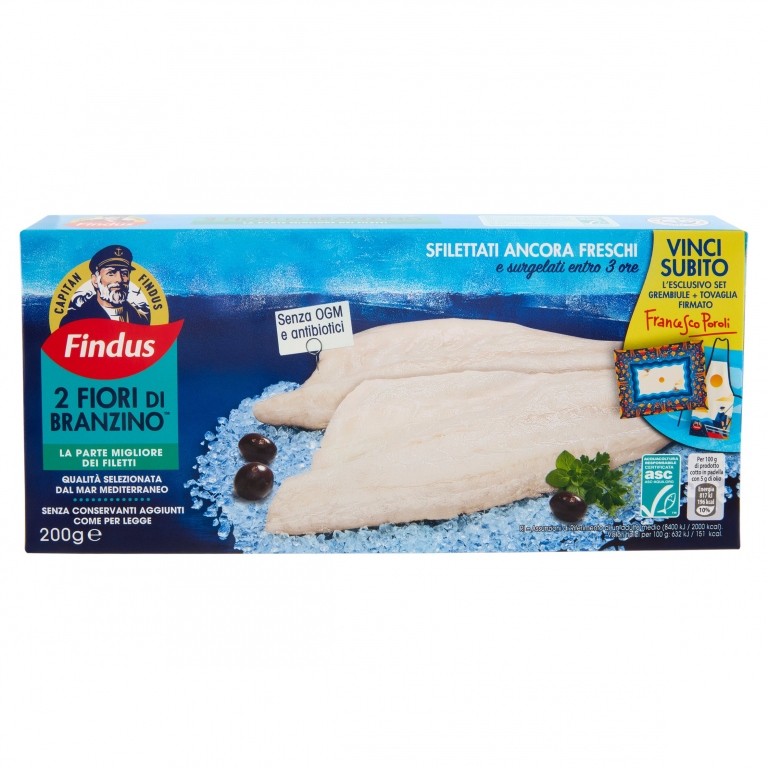 FIORI DI BRANZINO FINDUS G200