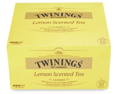 THE TWININGS X50BS LEMON SCENTED